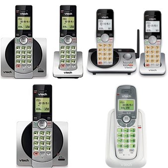 Pallet – 173 Pcs – Cordless / Corded Phones – Customer Returns – VTECH