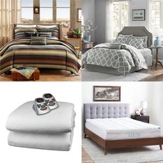 Pallet - 28 Pcs - Sheets, Covers and Toppers - Mixed Conditions - Private Label Home Goods, Home Essence Apartment, Sleep Philosophy, Biddeford