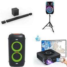 Pallet - 31 Pcs - Portable Speakers, Accessories, Speakers, DVD & Blu-ray Players - Customer Returns - ION Audio, Govee, Onn, VIZIO