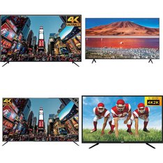 10 Pcs - LED/LCD TVs - Refurbished (GRADE A, GRADE B) - RCA, Samsung, TCL, LG