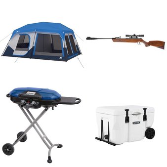 Pallet – 14 Pcs – Camping & Hiking, Firearms, Hunting, Grills & Outdoor Cooking – Customer Returns – Ozark Trail, Crosman, Coleman, Camp Chef