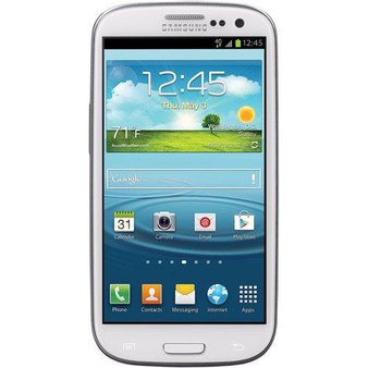 89 Pieces of Samsung STSAS968CWTPWP Galaxy S3 16GB White Prepaid Smartphone Straight Talk Smart Phones GRADE B Refurbished
