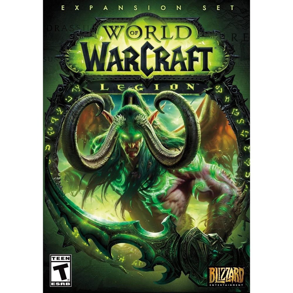 33 Pcs Blizzard Entertainment World Of Warcraft Legion Pc New Damaged Box Like New Retail Ready