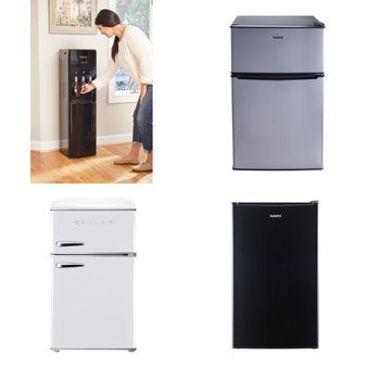 Pallet – 10 Pcs – Bar Refrigerators & Water Coolers, Refrigerators, Heaters – Customer Returns – Galanz, Primo Water, Primo, Mainstays
