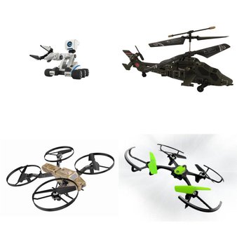 Pallet – 95 Pcs – Drones, RC Vehicles & Powered Toys – Customer Returns – Air Hogs, Sky Viper, SkyRover, Ignite