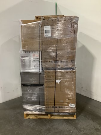 1 Pallets – 9 Pcs – Bar Refrigerators & Water Coolers, Ice Makers – Untested Customer Returns – Major Retailer
