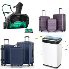 Pallet - 12 Pcs - Luggage, Humidifiers / De-Humidifiers, Backpacks, Bags, Wallets & Accessories, Snow Removal - Customer Returns - Zimtown, AGLUCKY, Sunbee, LiTHELi
