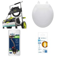 CLEARANCE! Pallet - 258 Pcs - Hardware, Kitchen & Bath Fixtures, Non-Smart, Pressure Washers - Overstock - Hyper Tough, Mainstays