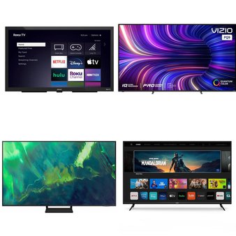 36 Pcs – LED/LCD TVs – Refurbished (GRADE A, GRADE B) – Samsung, VIZIO, LG, Element Electronics