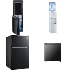 Pallet - 7 Pcs - Freezers, Bar Refrigerators & Water Coolers - Customer Returns - HISENSE, Primo Water, Arctic King