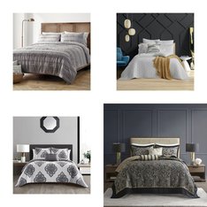 Pallet - 30 Pcs - Bedding Sets - Like New - Madison Park, Laurel Manor, E & E, RIVERBROOK HOME