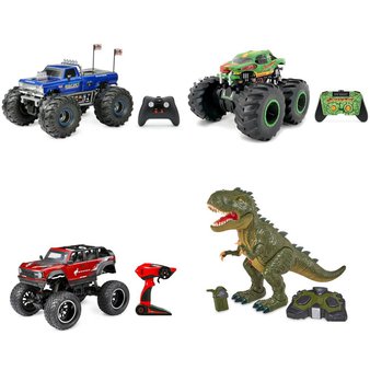 Pallet – 48 Pcs – Vehicles, Trains & RC, Dolls, Action Figures, Not Powered – Customer Returns – New Bright, Adventure Force, Kid Connection, L.O.L. Surprise!