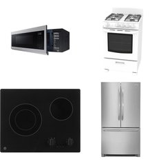 4 Pcs – Ovens / Ranges – New – Samsung, GE Appliances, GE, Frigidaire