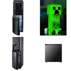 Pallet – 8 Pcs – Bar Refrigerators & Water Coolers, Freezers – Customer Returns – Primo Water, HISENSE, Minecraft, Primo