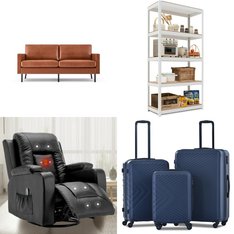 Pallet – 9 Pcs – Luggage, Living Room, Unsorted, Storage & Organization – Customer Returns – Travelhouse, Comhoma, Gymax, HOMEDANT