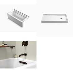 Pallet – 3 Pcs – Hardware, Bath, Kitchen & Bath Fixtures – Customer Returns – Kohler