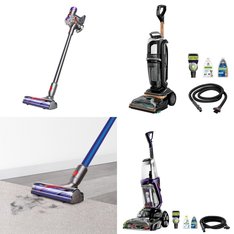 Pallet - 10 Pcs - Vacuums - Damaged / Missing Parts / Tested NOT WORKING - Bissell, Hoover, Dyson, BISSELL Homecare, Inc.