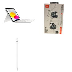 Case Pack – 9 Pcs – Apple iPad, In Ear Headphones – Customer Returns – Apple, JBL