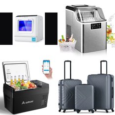 CLEARANCE! Pallet - 16 Pcs - Luggage, Unsorted, Toasters & Ovens, Bedroom - Customer Returns - Travelhouse, Zimtown, Silonn, QFTIME