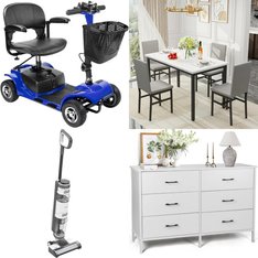 Pallet – 10 Pcs – Dining Room & Kitchen, Unsorted, Canes, Walkers, Wheelchairs & Mobility, Bedroom – Customer Returns – 1inchome, RichYa, SEGMART, Ktaxon