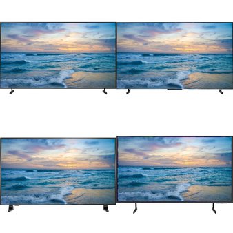 Truckload 25 Pallets – 211 Pcs – 100% In Box Cracked Screen TVs (All Parts Present) – Plug and Play Tested Customer Returns – Walmart