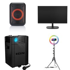 Pallet - 52 Pcs - All-In-One, Portable Speakers, DVD & Blu-ray Players, Projector - Customer Returns - Onn, Ion, onn., Canon