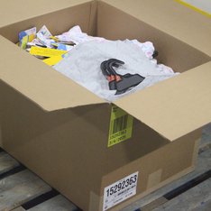 3 Parcel Boxes - 316 Pcs - Other, Jeans, Pants & Shorts - NEW/SEALED Apparel Products - Walmart