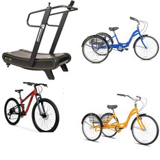 Flash Sale! 6 Pallets - 67 Pcs - Sports and Fitness - Overstock - Dynacraft, Kent, Kent Bicycles, Lifetime