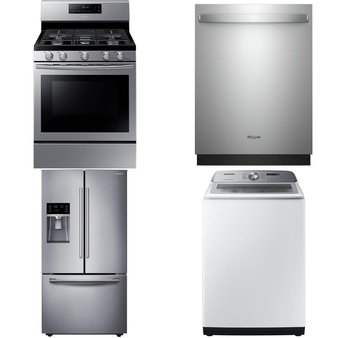 Truckload – 60 Pcs – Refrigerators, Laundry, Dishwashers, Ovens / Ranges – Customer Returns – Samsung, Frigidaire, WHIRLPOOL, Idylis