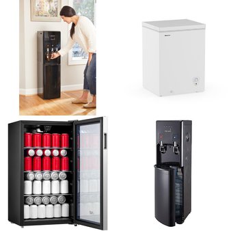 Pallet – 8 Pcs – Bar Refrigerators & Water Coolers, Refrigerators, Freezers – Customer Returns – Primo Water, Arctic King, Primo, Galanz