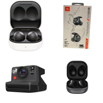 Case Pack – 13 Pcs – In Ear Headphones, Point & Shoot – Customer Returns – Samsung, JBL, Polaroid, Apple