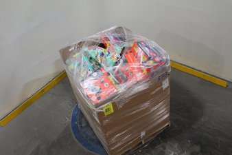 1 Pallets – 103 Pcs – New Action Figures, Boardgames, Puzzles & Building Blocks, Vehicles, Trains & RC – New and New Damaged Box – Walmart