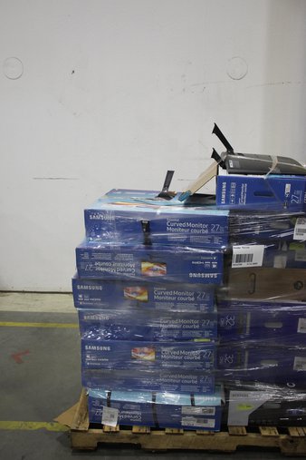 6 Pallets – 119 Pcs – Monitors – Untested Customer Returns – Walmart