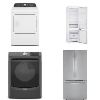 4 Pcs – Laundry – New – LG, WHIRLPOOL, Maytag