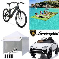 Pallet - 9 Pcs - Vehicles, Cycling & Bicycles, Outdoor Play, Boardgames, Puzzles & Building Blocks - Customer Returns - UHOMEPRO, Hyper Bicycles, JOYMOR, Medikaison