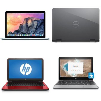 27 Pcs – Laptop Computers – Refurbished (GRADE C) – Apple, HP, DELL, Samsung