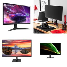 Friday Deals! Pallet - 26 Pcs - Monitors - Untested Customer Returns - Onn