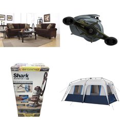 CLEARANCE! 6 Pallets - 128 Pcs - Vacuums, Camping & Hiking, Power Tools, Lighting & Light Fixtures - Customer Returns - Hoover, Hart, Tineco, Mainstays