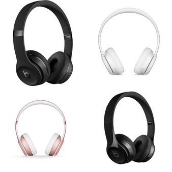 50 Pcs – Beats Solo3 Headphones (Tested NOT WORKING) – Models: MX432LL/A, MX442LL/A, MNEP2LL/A, MNEN2LL/A