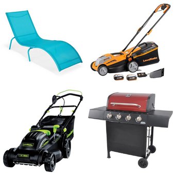Pallet – 10 Pcs – Grills & Outdoor Cooking, Mowers – Customer Returns – Mainstays, LawnMaster, Backyard Grill, Char-Griller