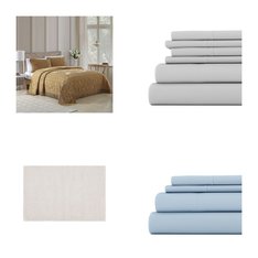 6 Pallets - 2144 Pcs - Curtains & Window Coverings, Other, Jeans, Pants & Shorts, Underwear, Intimates, Sleepwear & Socks - Mixed Conditions - Sun Zero, French Toast, Unmanifested Bedding, Hanes