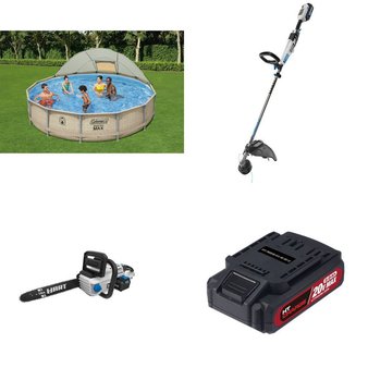 Pallet – 10 Pcs – Pools & Water Fun, Hedge Clippers & Chainsaws, Trimmers & Edgers, Power Tools – Customer Returns – Coleman, Hyper Tough, Hart