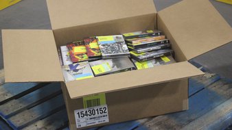 1 Parcel Box – 112 Pcs – DVD Discs, Blu-ray Discs, Cases – NEW/SEALED Products – Walmart