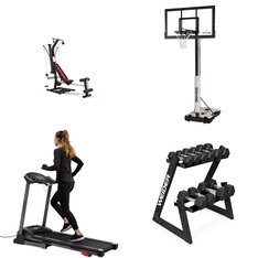 Pallet – 10 Pcs – Exercise & Fitness, Outdoor Sports – Customer Returns – Weider, FitRx, Sunny Health & Fitness, CAP
