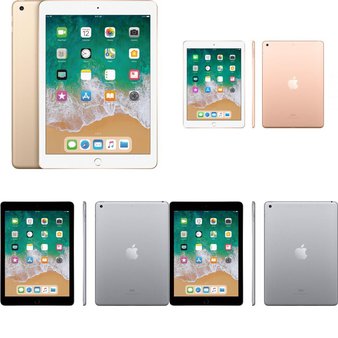19 Pcs – Apple iPads – Refurbished (GRADE B – Original Box) – Models: MPGT2LL/A, MP2F2LL/A, MRJN2LL/A, MP2H2LL/A – Tablets