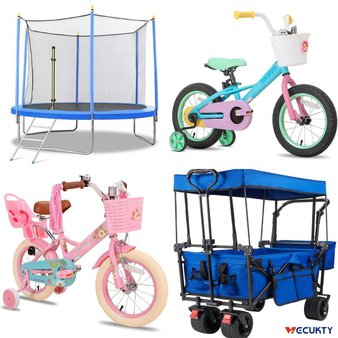 Pallet – 7 Pcs – Unsorted, Cycling & Bicycles, Camping & Hiking, Patio – Customer Returns – joystar, Vecukty, Zimtown, MaxKare