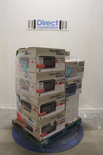 Pallet – 14 Pcs – Microwaves – Customer Returns – Hamilton Beach