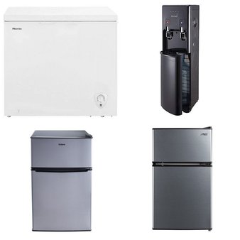 Pallet – 9 Pcs – Bar Refrigerators & Water Coolers, Refrigerators, Freezers – Customer Returns – Galanz, Primo, Arctic King, HISENSE