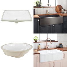 Pallet – 19 Pcs – Hardware, Kitchen & Bath Fixtures, Kitchen & Dining, Unsorted – Open Box Like New – Signature Hardware