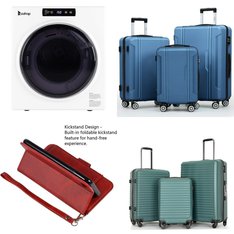 Pallet - 10 Pcs - Luggage, Unsorted, Bedroom, Vacuums - Customer Returns - Sunbee, BagsMart, GIKPAL, INSE